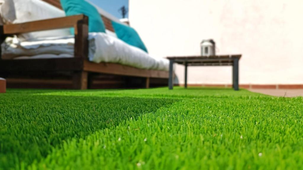 Ogród w obiekcie Ático Deluxe Granada, Parking gratis y Terraza