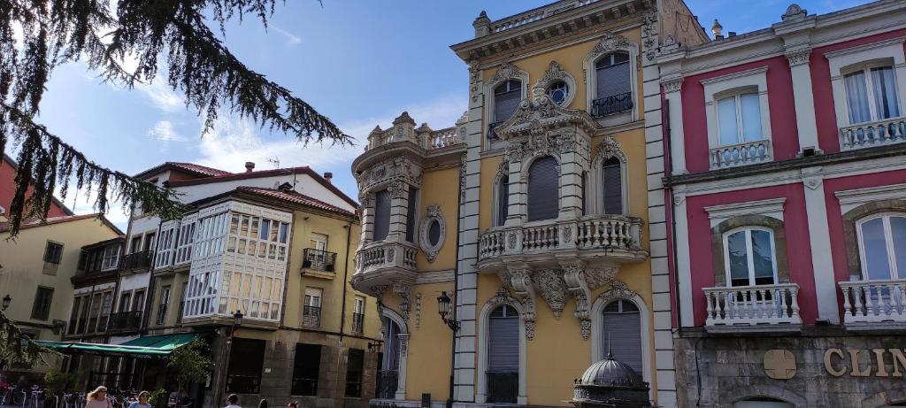 Budova, kde se apartmán nachází