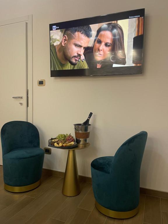 TV a/nebo společenská místnost v ubytování VicoloSei