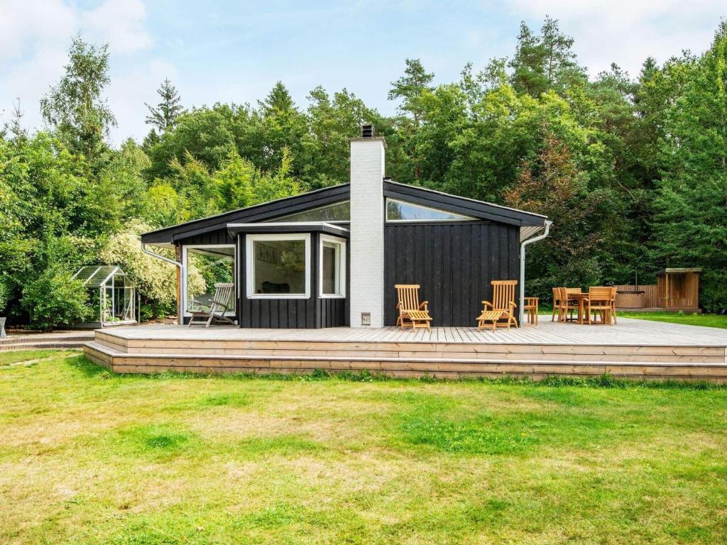 Zahrada ubytování Holiday home Ry IV