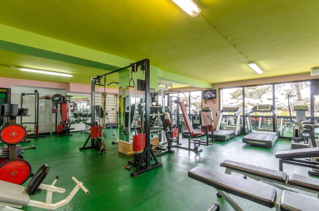 Fitness centrum a/nebo fitness zařízení v ubytování Hotel Residence Club Primula