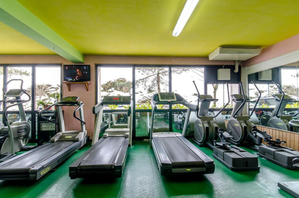 Fitness centrum a/nebo fitness zařízení v ubytování Hotel Residence Club Primula