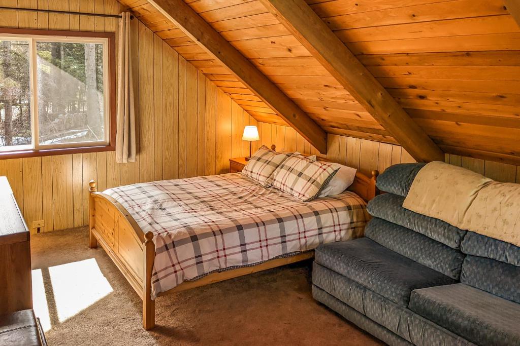 Posezení v ubytování Yakima River Cabin