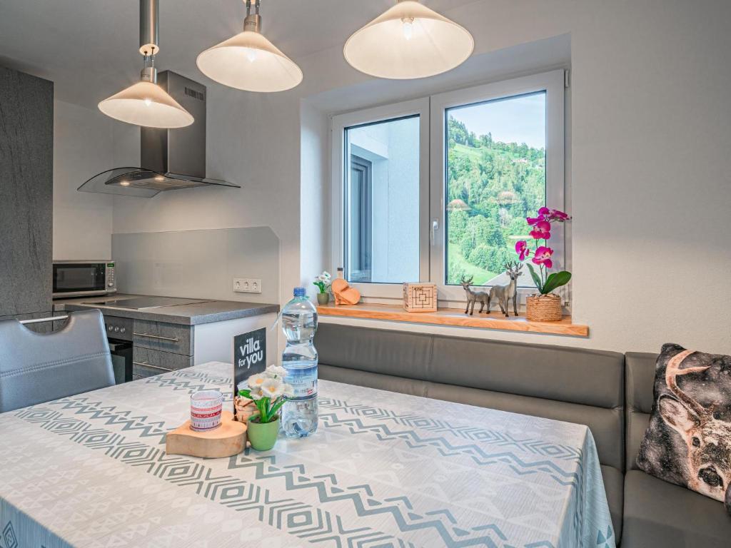 Kuchyň nebo kuchyňský kout v ubytování Apartment Daisy