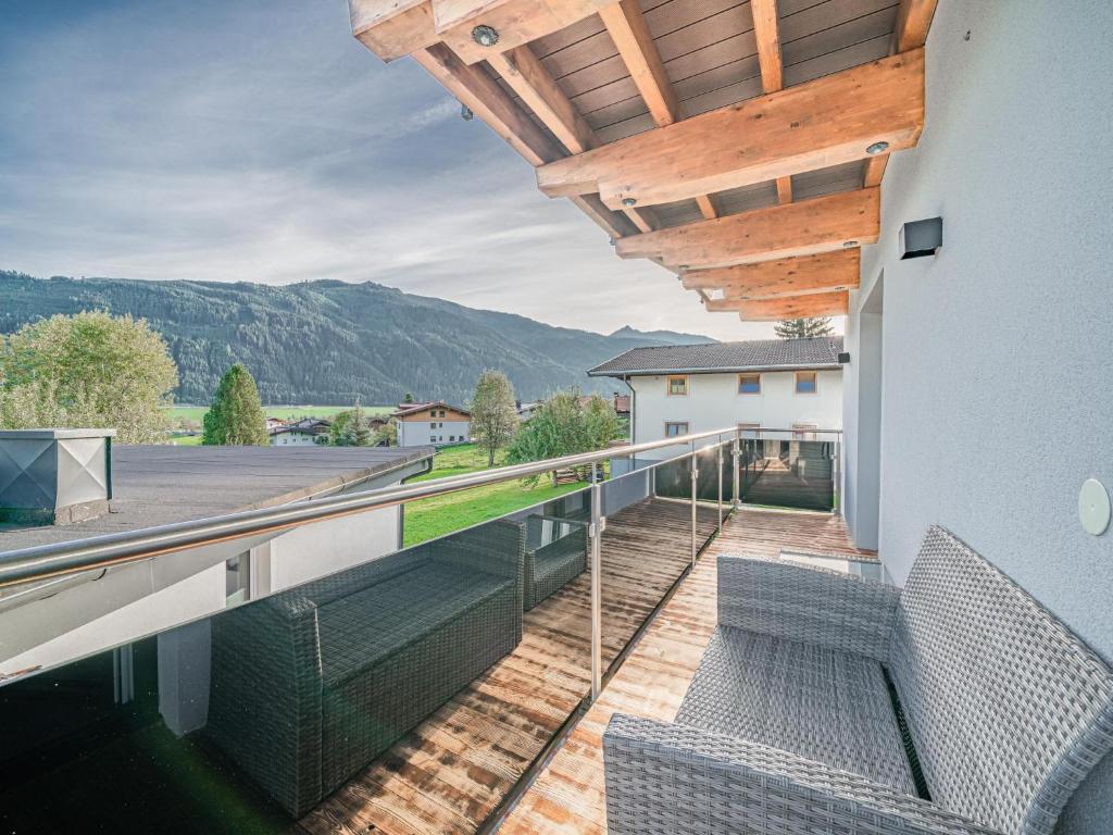 Nespecifikovaný výhled na hory nebo výhled na hory při pohledu z apartmánu
