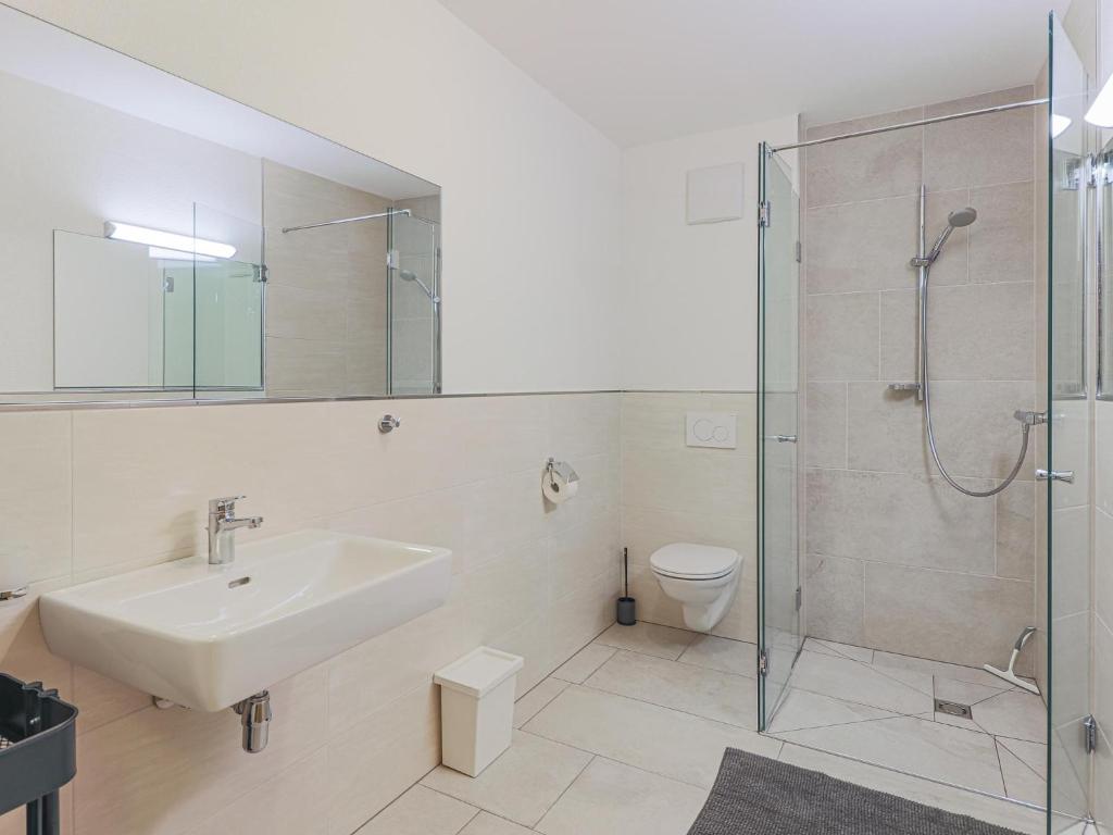 A bathroom at Haus Rabl Deng
