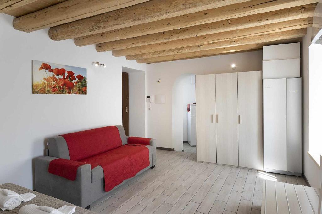 Posezení v ubytování Agritur Horizon