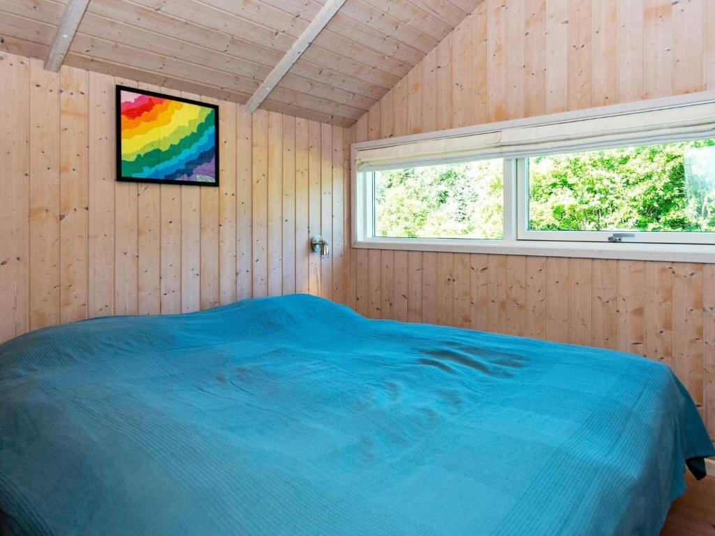 Postel nebo postele na pokoji v ubytování Holiday home Toftlund XLV