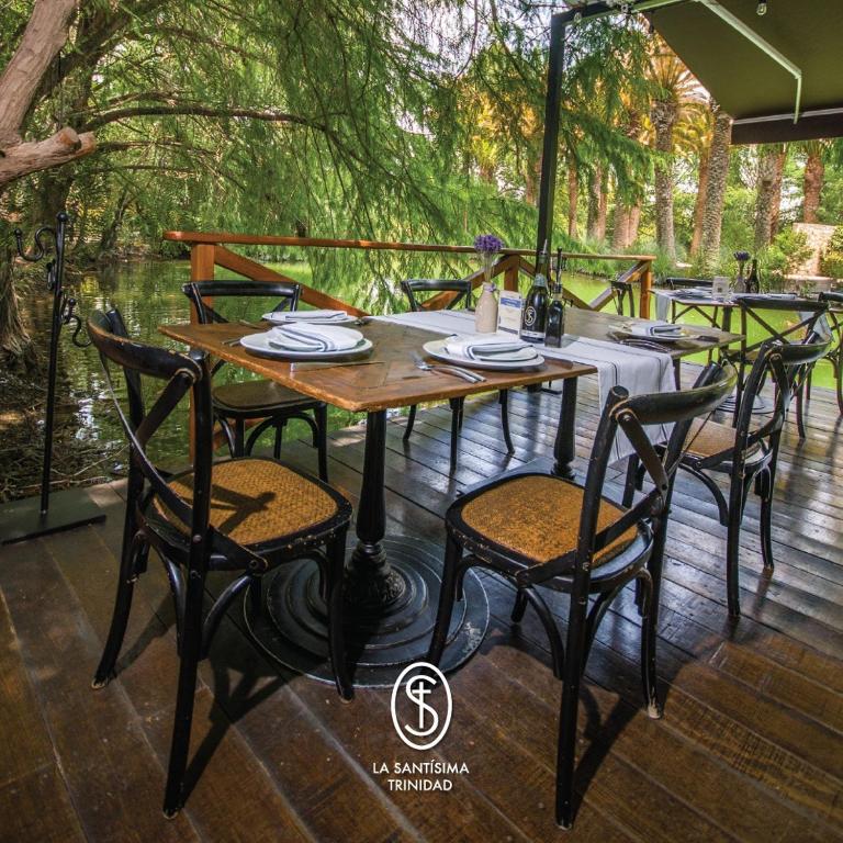 Restaurace v ubytování La Santísima Trinidad