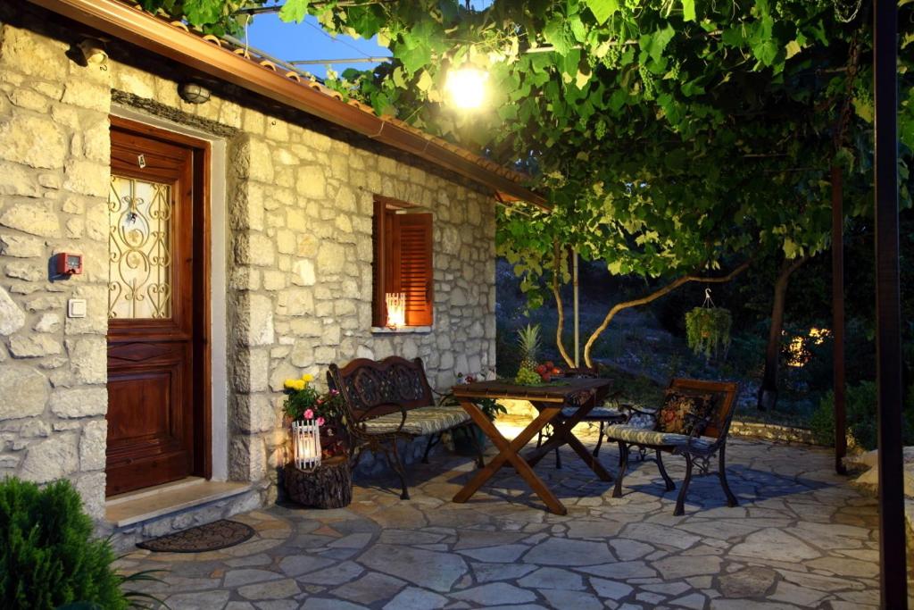 Vonkajšia záhrada v ubytovaní Panorama Villas