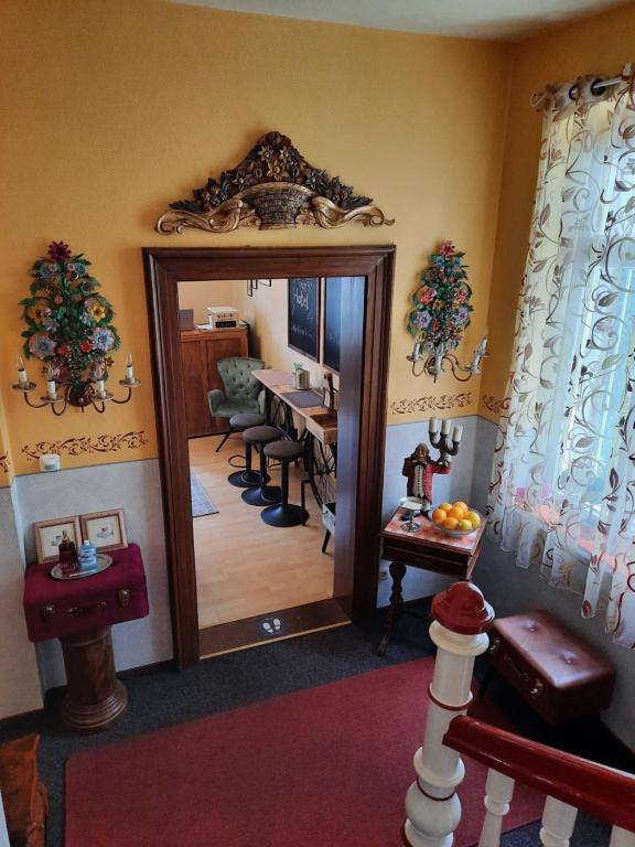 Posezení v ubytování Hotel Villa Glas