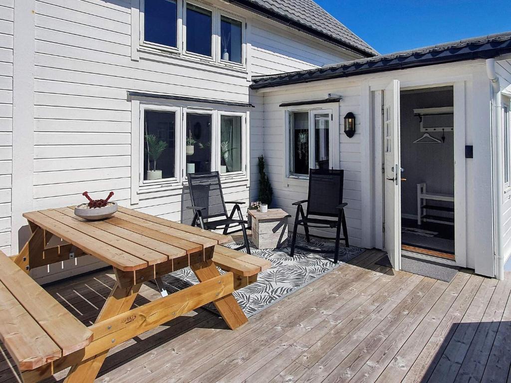 Balkón nebo terasa v ubytování Holiday home bud III