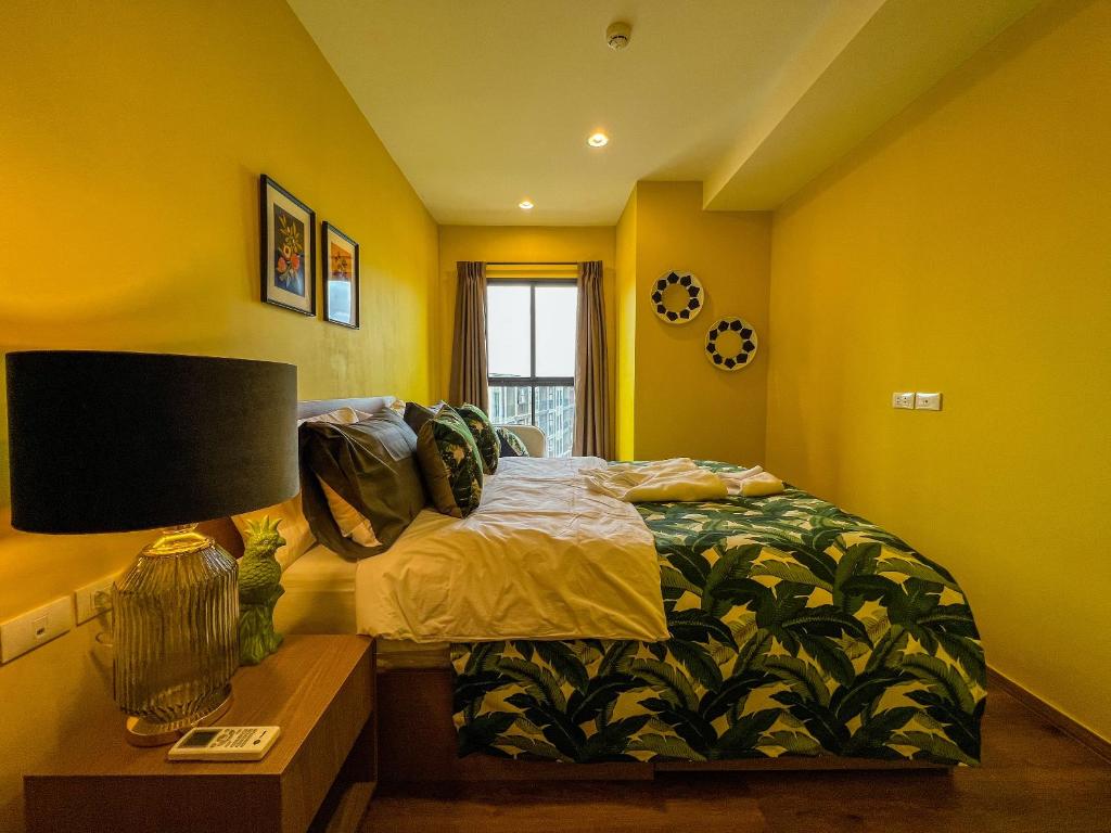 Postel nebo postele na pokoji v ubytování La Habana Luxury 2 Bedroom Suites with Ocean View