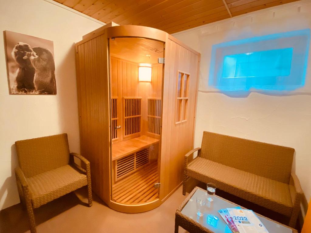 Posezení v ubytování Urlaubshof Bechteler