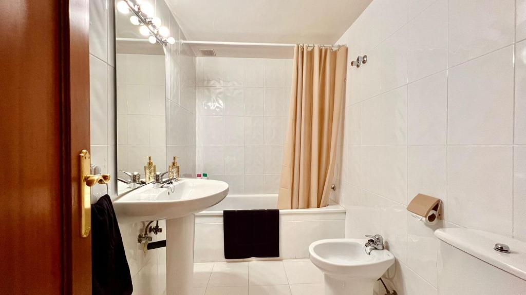 Koupelna v ubytování Boho Apartment Lucano 01
