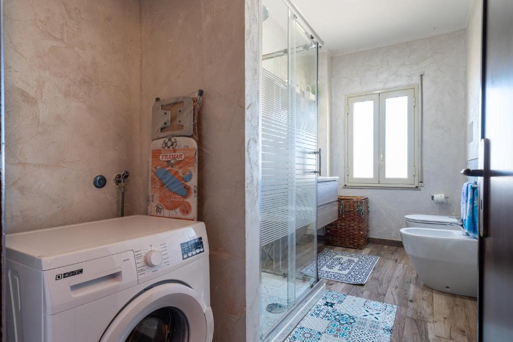 Kúpeľňa v ubytovaní Angy Apartment