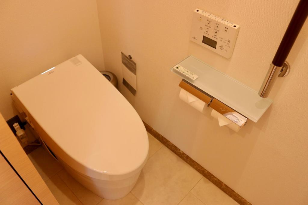 Koupelna v ubytování BREATH HOTEL