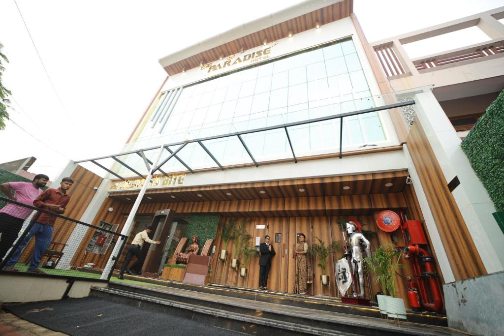 a store front with mannequins in the window at THE HOTEL PARADISE in Gorakhpur