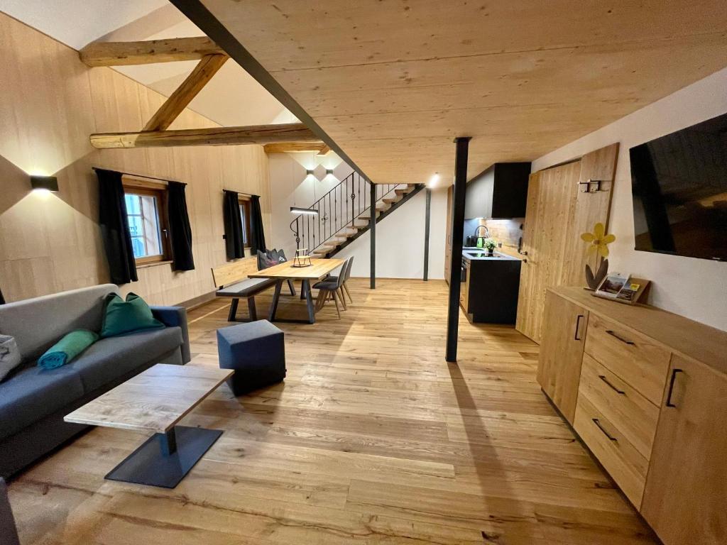 Posezení v ubytování Appartements Zur Post