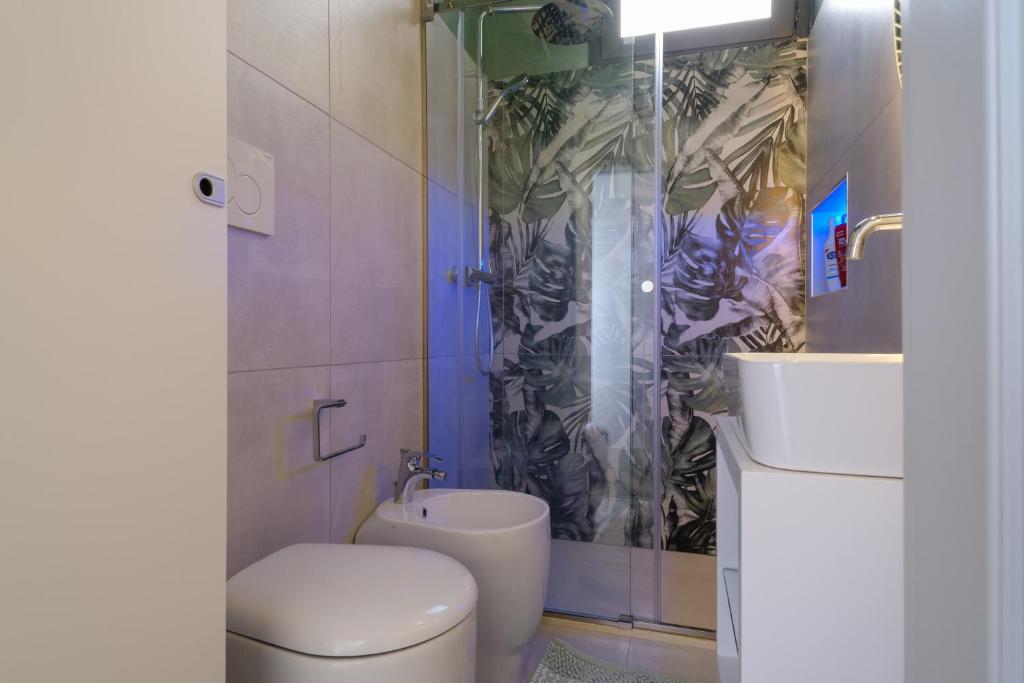 A bathroom at Appartamento Fico D'india