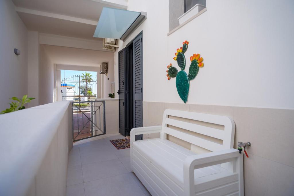 A balcony or terrace at Appartamento Fico D'india
