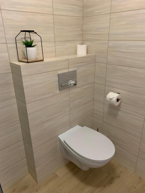 Kúpeľňa v ubytovaní Villa Centro