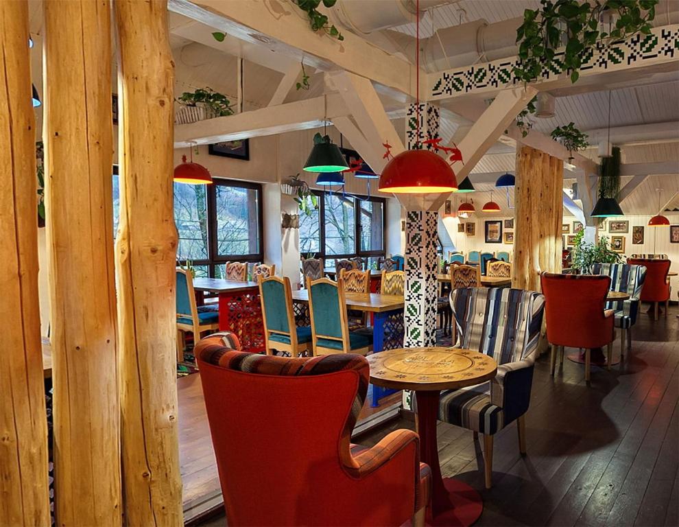 Restaurace v ubytování Готель Гірська Тиса