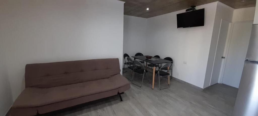 Posezení v ubytování Departamentos Lipangue