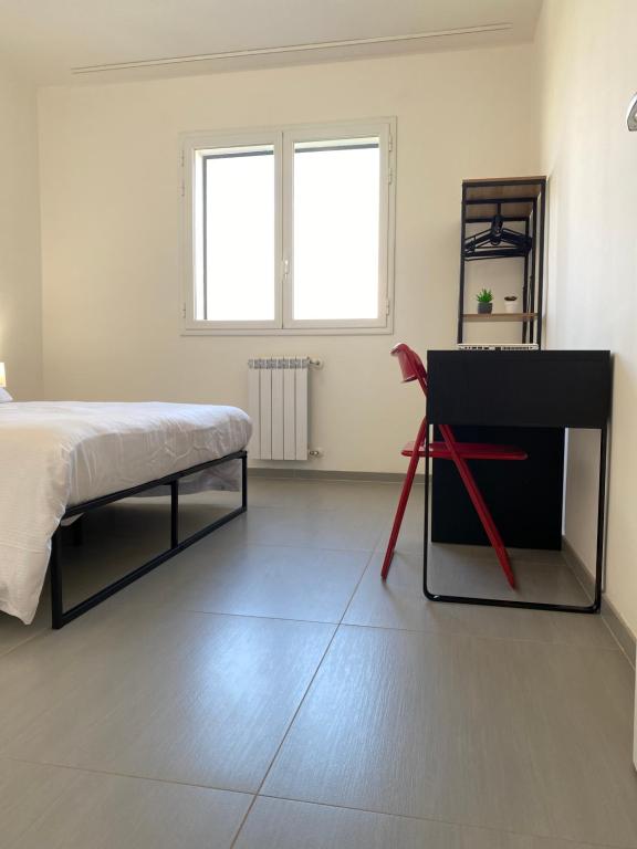 Postel nebo postele na pokoji v ubytování Casa Rogos