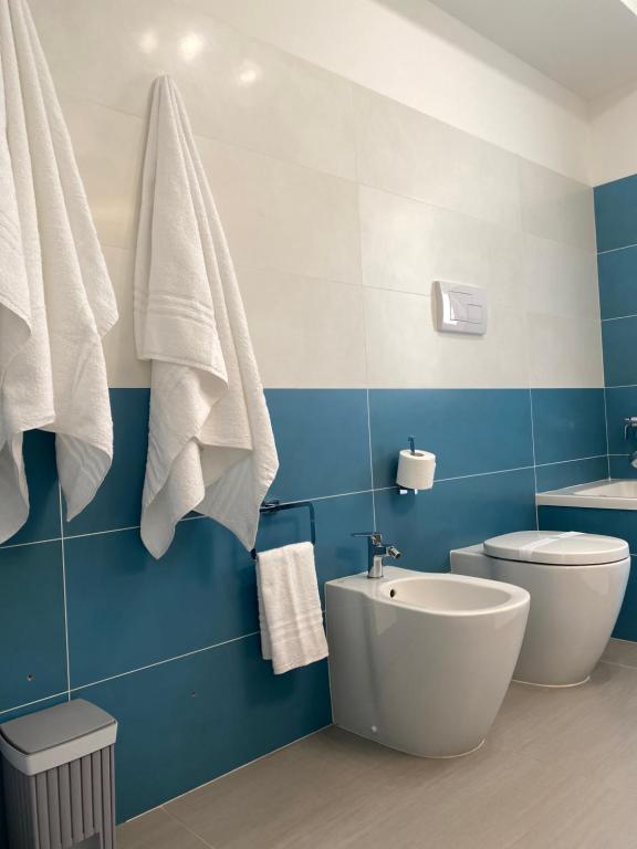 Koupelna v ubytování Casa Rogos