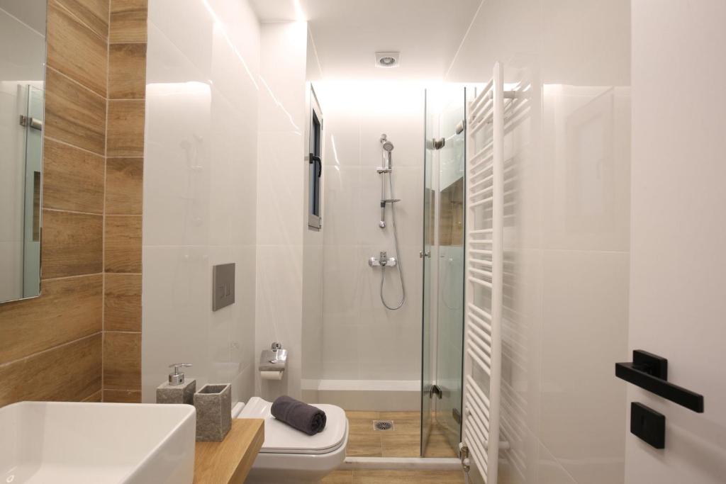Kúpeľňa v ubytovaní IO SUITES