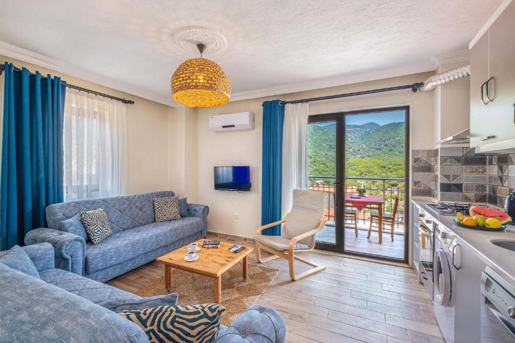 Posezení v ubytování Kaş Joy Glamping