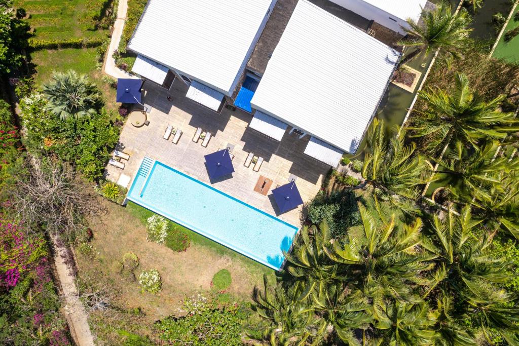 Bazén v ubytování Melia Zanzibar nebo v jeho okolí