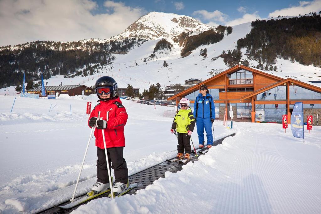 Apartaments Del Meligar durante l'inverno