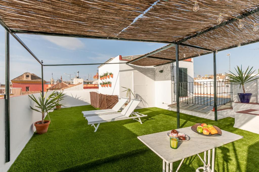 Balkon lub taras w obiekcie San Lorenzo Collection Homes - Space Maison Apartments