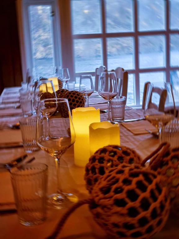 Restaurace v ubytování Vesterålen Rorbuer