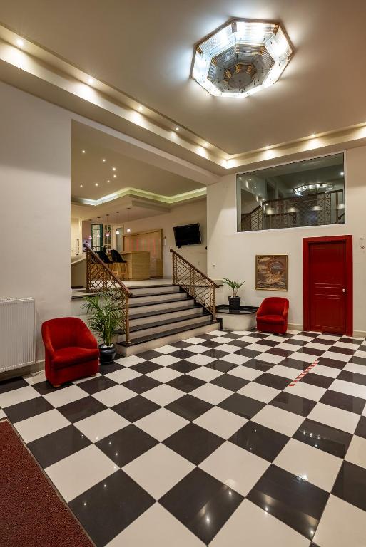 Posezení v ubytování Hotel Palladion