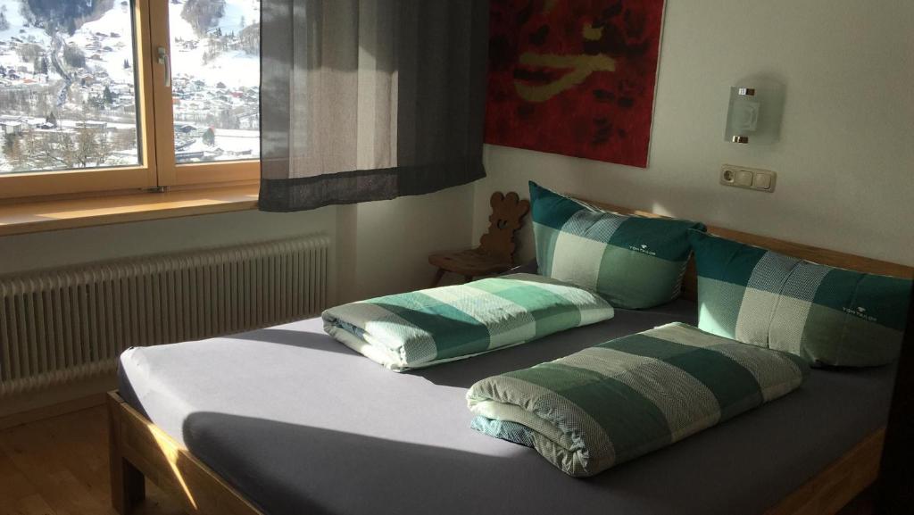 Postel nebo postele na pokoji v ubytování Ferienappartement Wachter