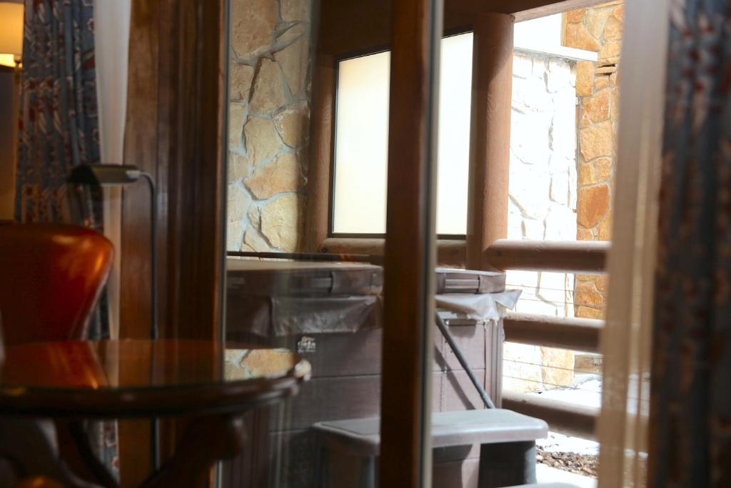 Posezení v ubytování Stein Eriksen Lodge Deer Valley