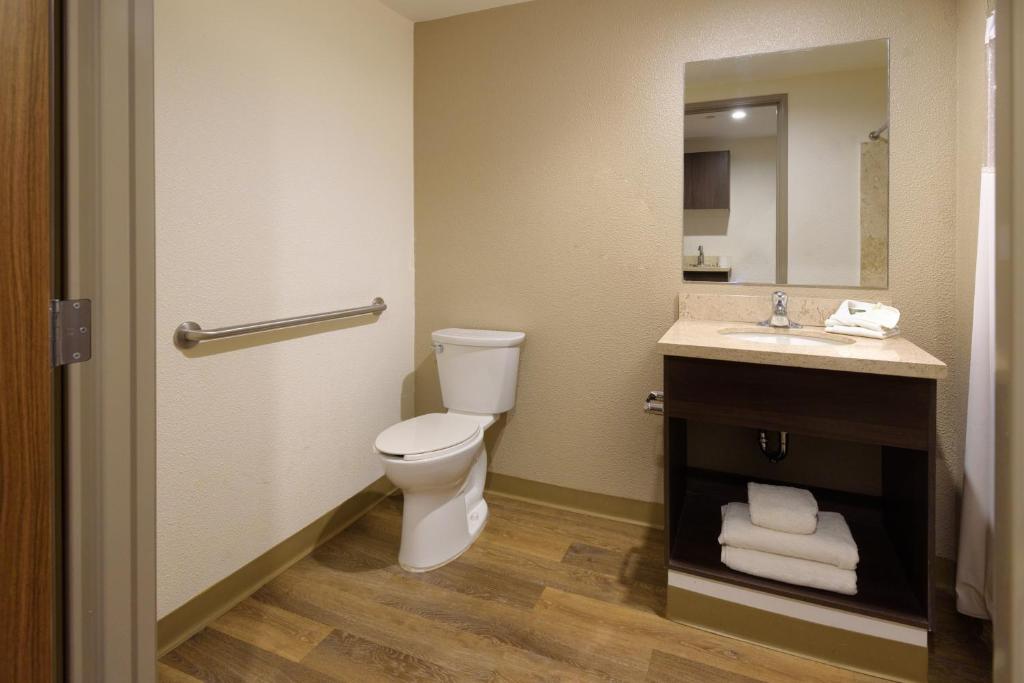 Koupelna v ubytování Extended Suites Queretaro Juriquilla