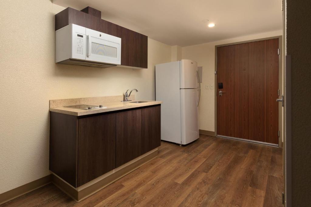 Kuchyň nebo kuchyňský kout v ubytování Extended Suites Cancun Cumbres