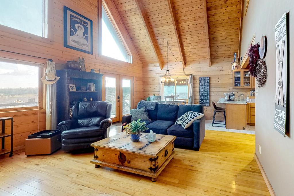 Istumisnurk majutusasutuses Coyote Chill