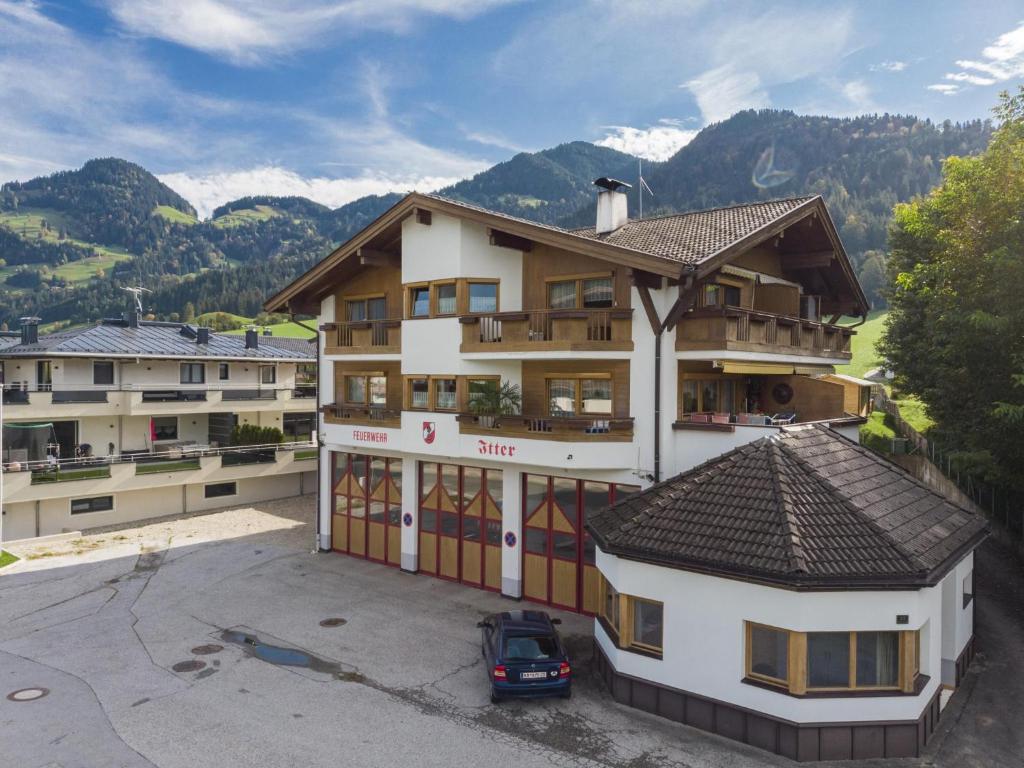 Nespecifikovaný výhled na hory nebo výhled na hory při pohledu z apartmánu