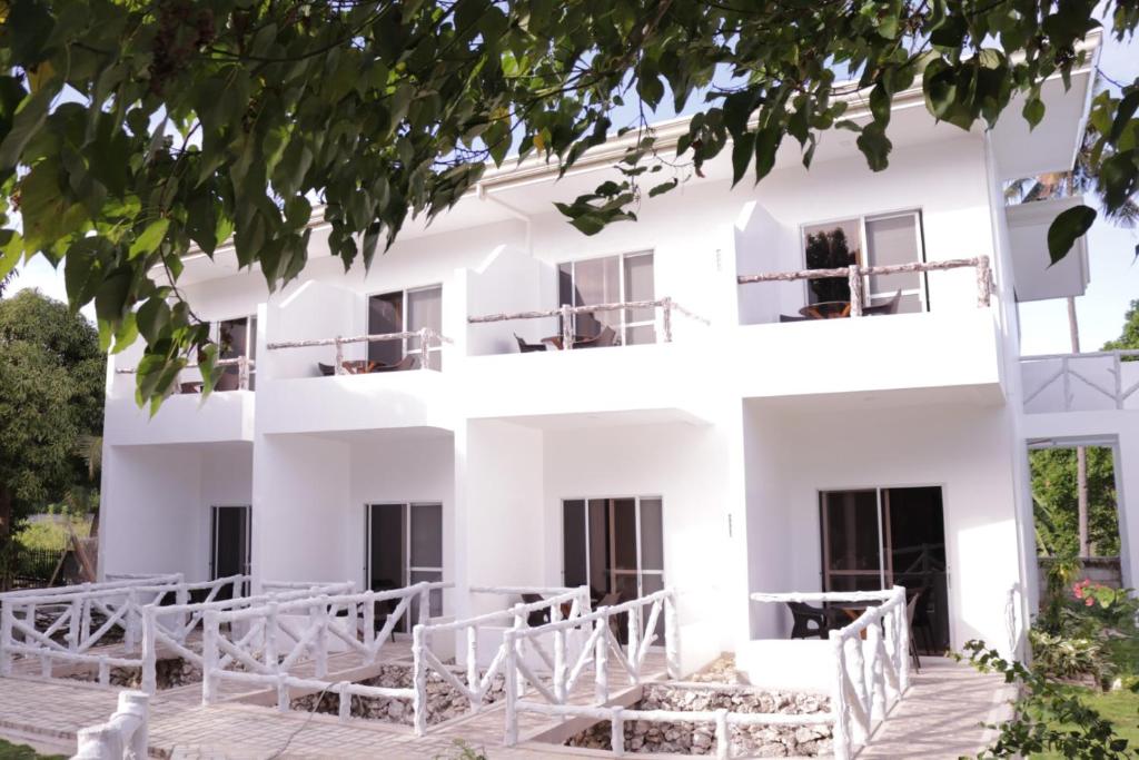 Balkón nebo terasa v ubytování Meili Beach Resort