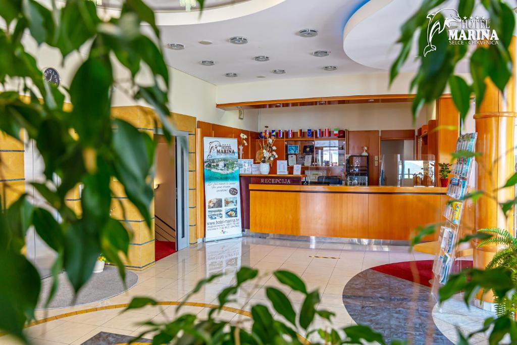 Nápoje v ubytování Hotel Marina