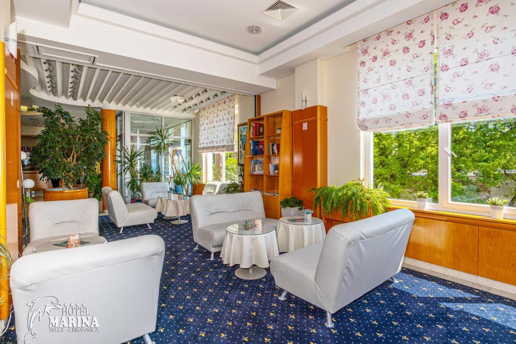 Posezení v ubytování Hotel Marina