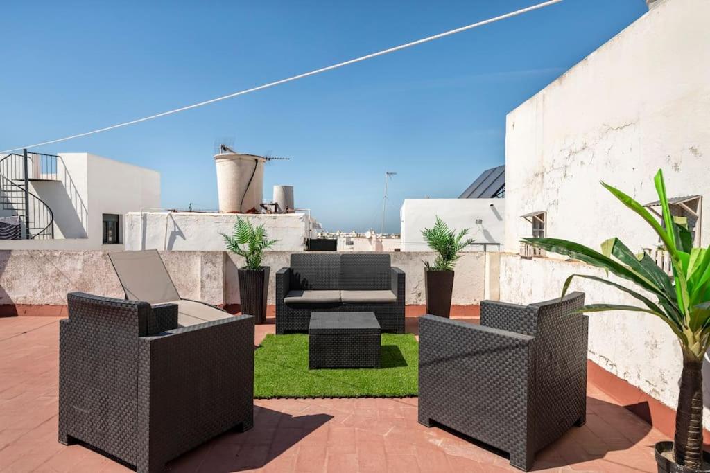 Posedenie v ubytovaní Espectacular casa muy luminosa con azotea