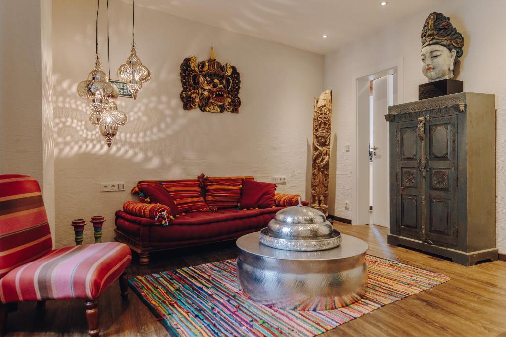 Posezení v ubytování Little 7 - Boutique Hotel