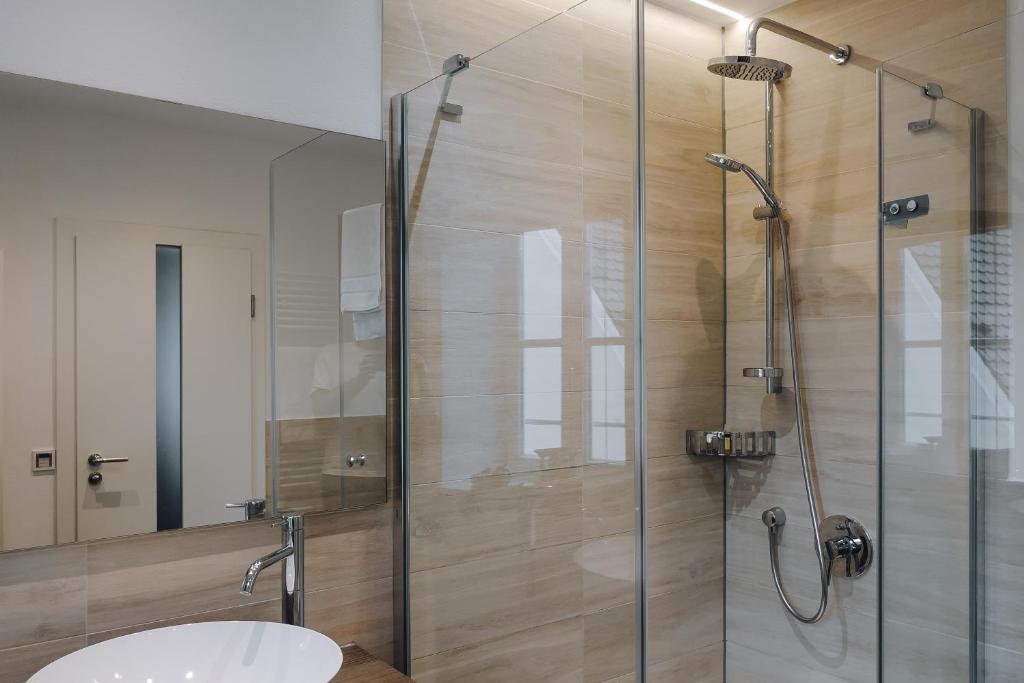Koupelna v ubytování Little 7 - Boutique Hotel