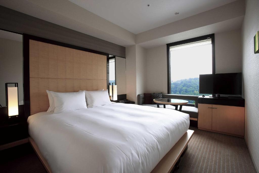 TV a/nebo společenská místnost v ubytování KOKO HOTEL Premier Kanazawa Korinbo